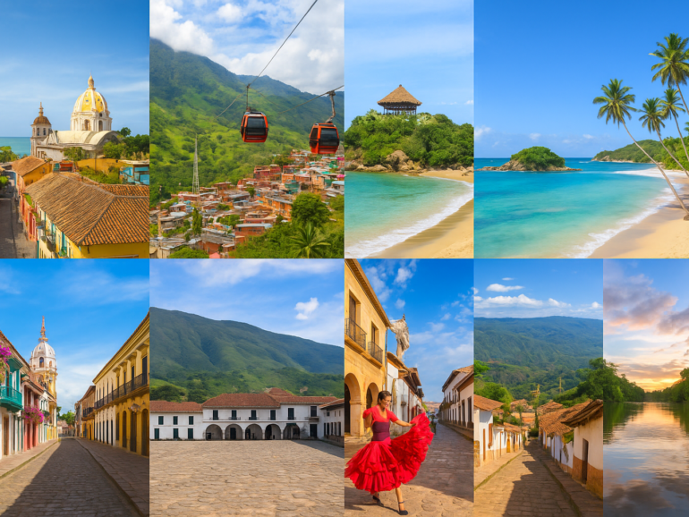 🇨🇴 Top 10 Lugares de Colombia: Cultura, Deporte, Gastronomía y Bienestar